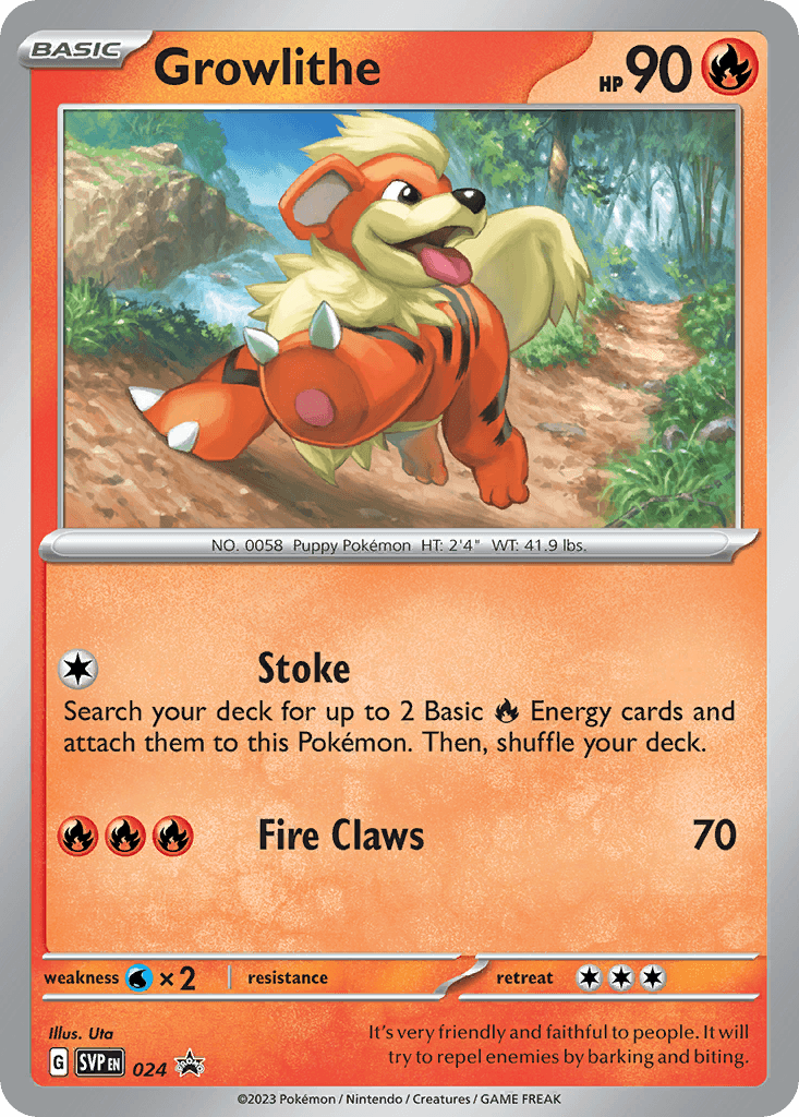 Growlithe 24/215