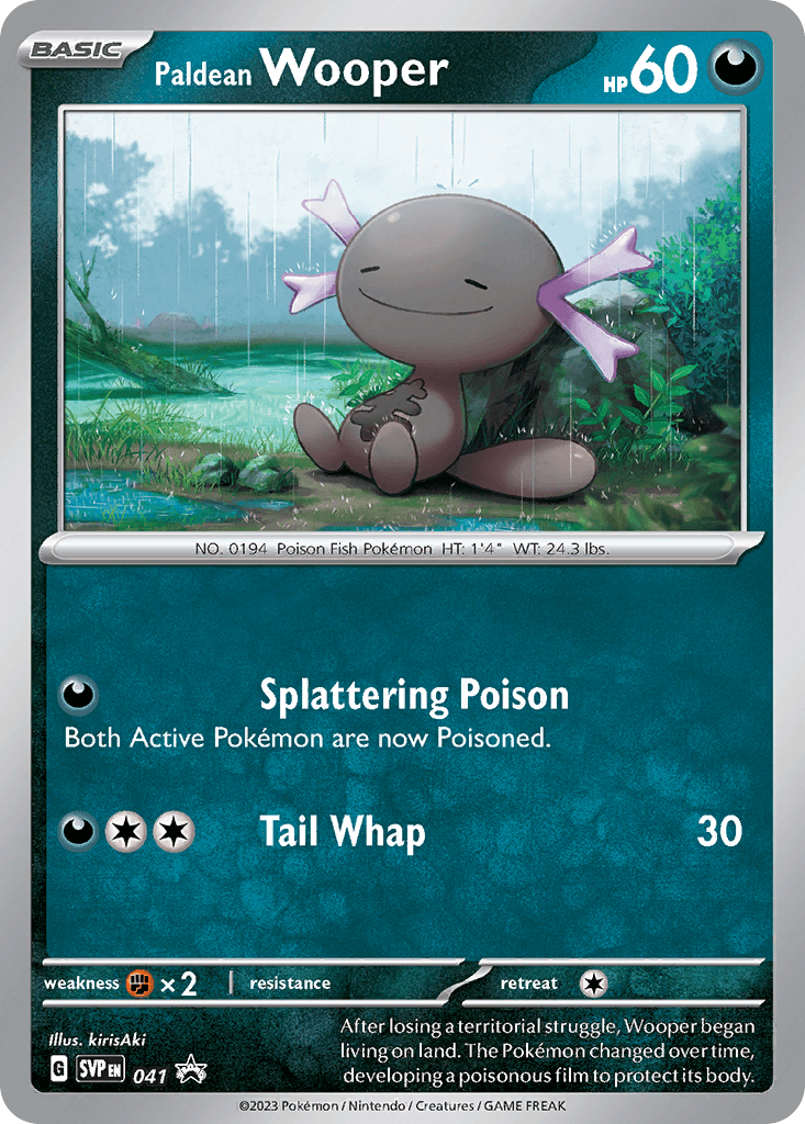 Paldean Wooper 41/215