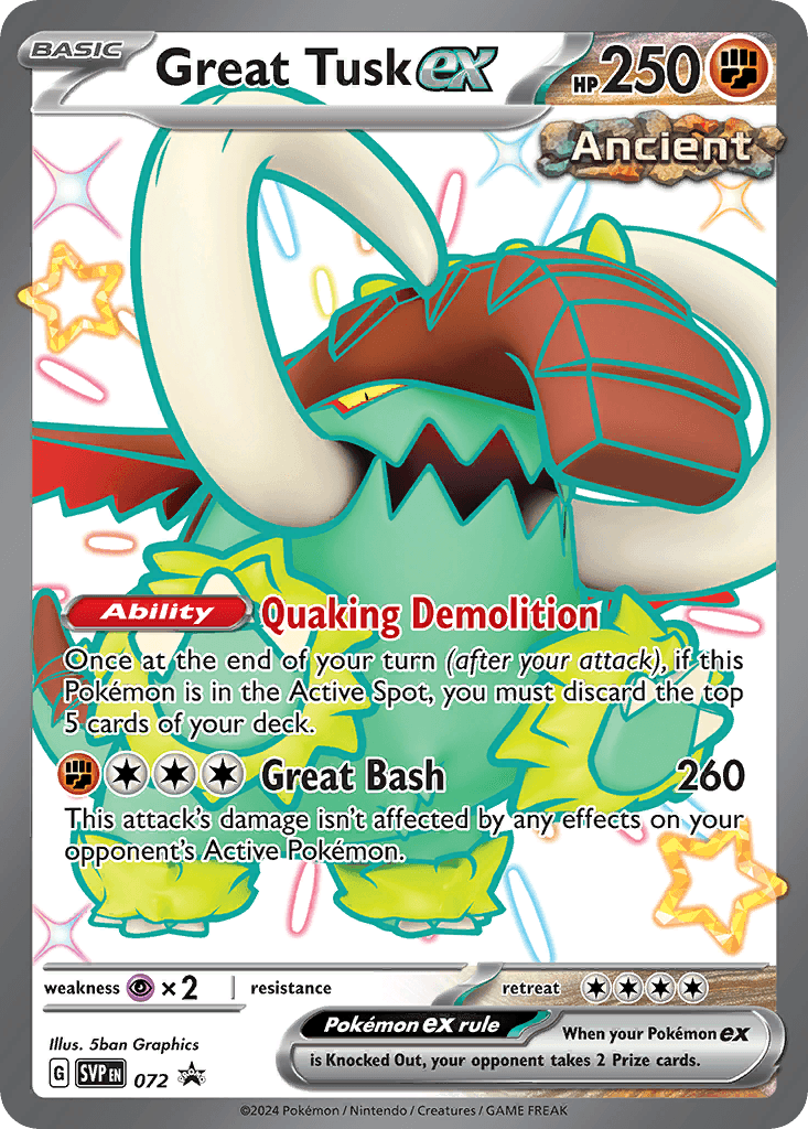 Great Tusk ex 72/215