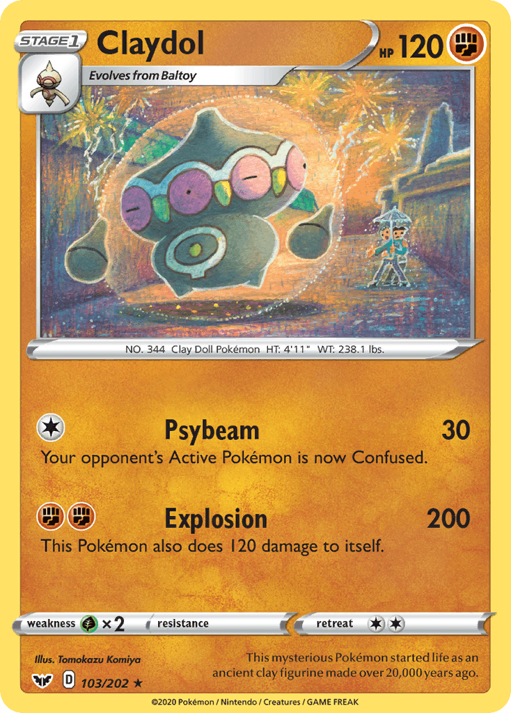 Claydol 103/202