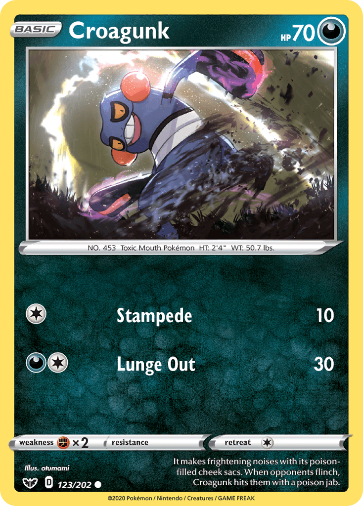 Croagunk 123/202