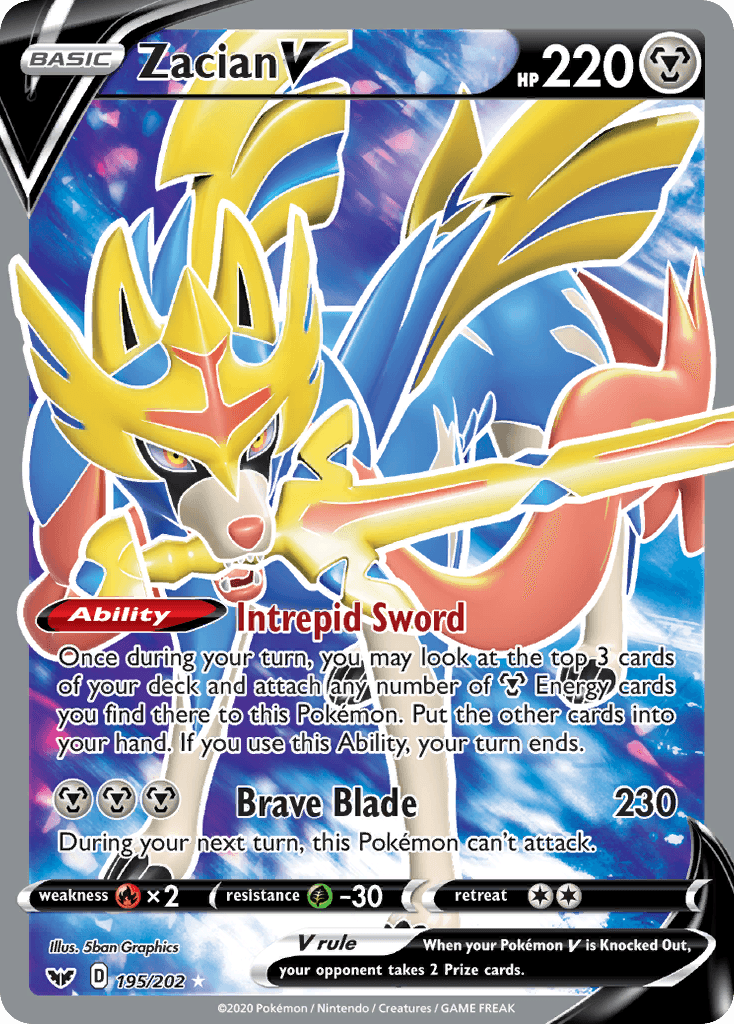 Zacian V 195/202