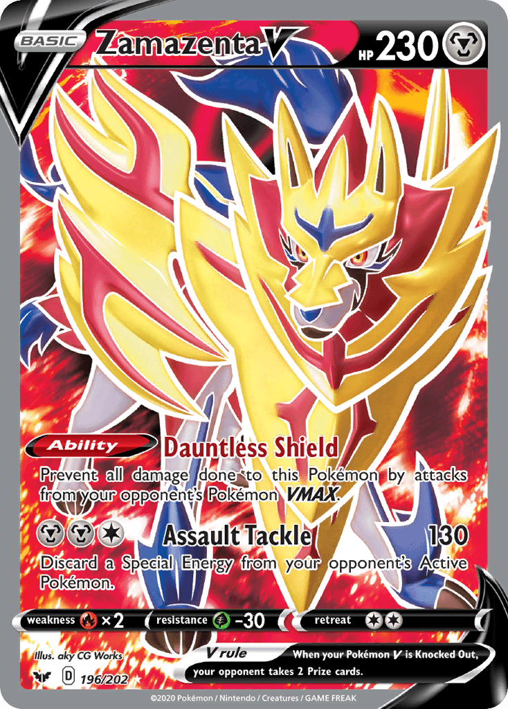 Zamazenta V 196/202