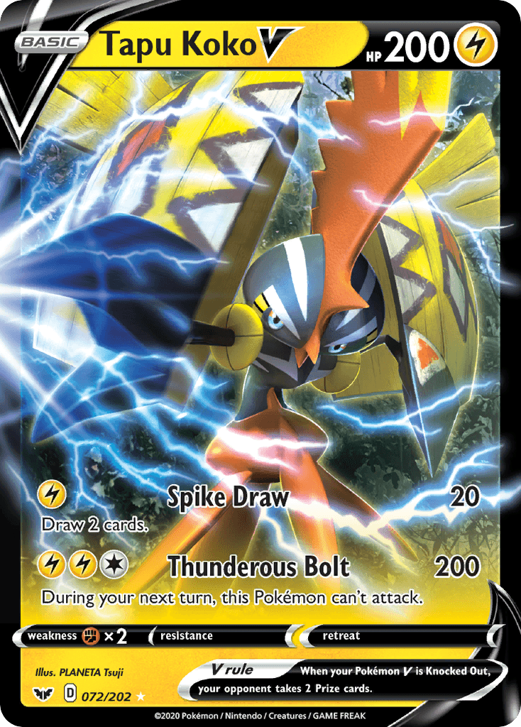 Tapu Koko V 72/202