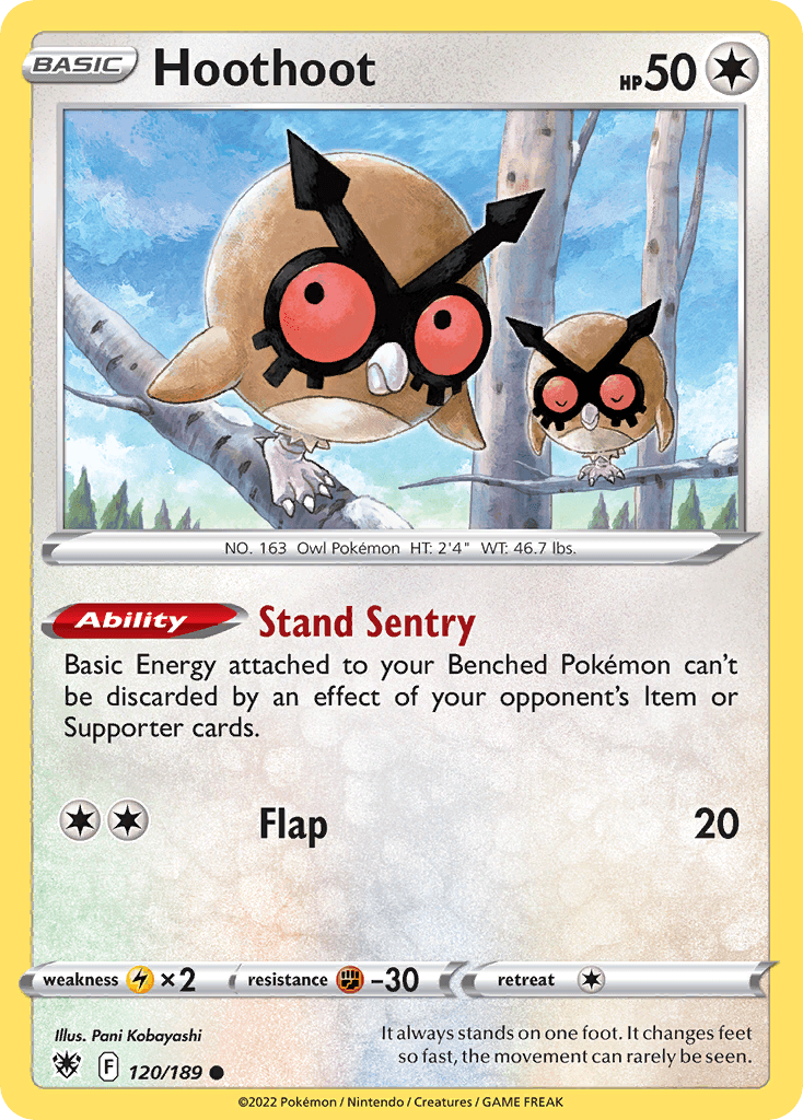 Hoothoot 120/189