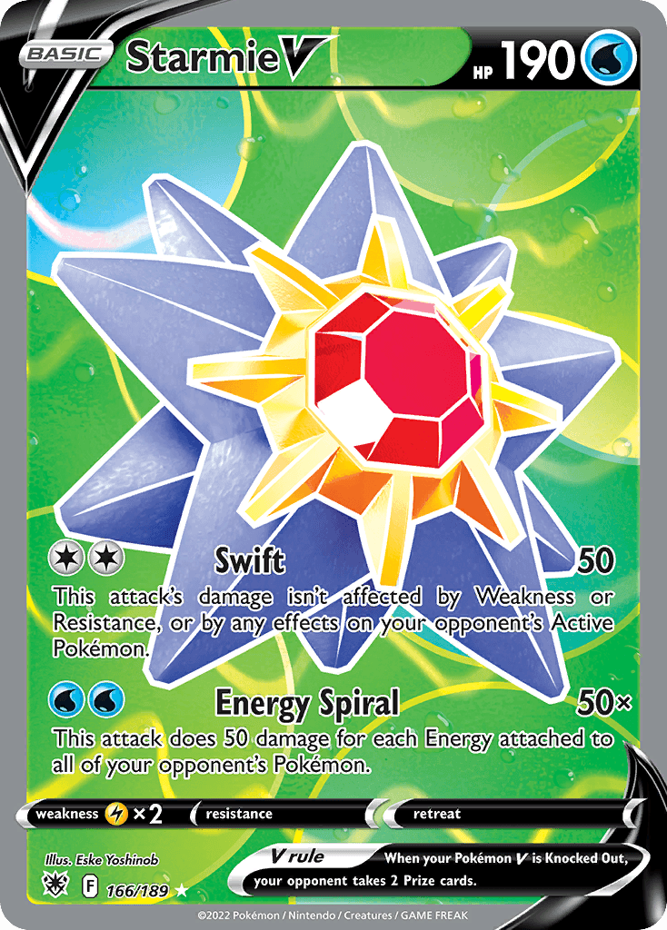 Starmie V 166/189