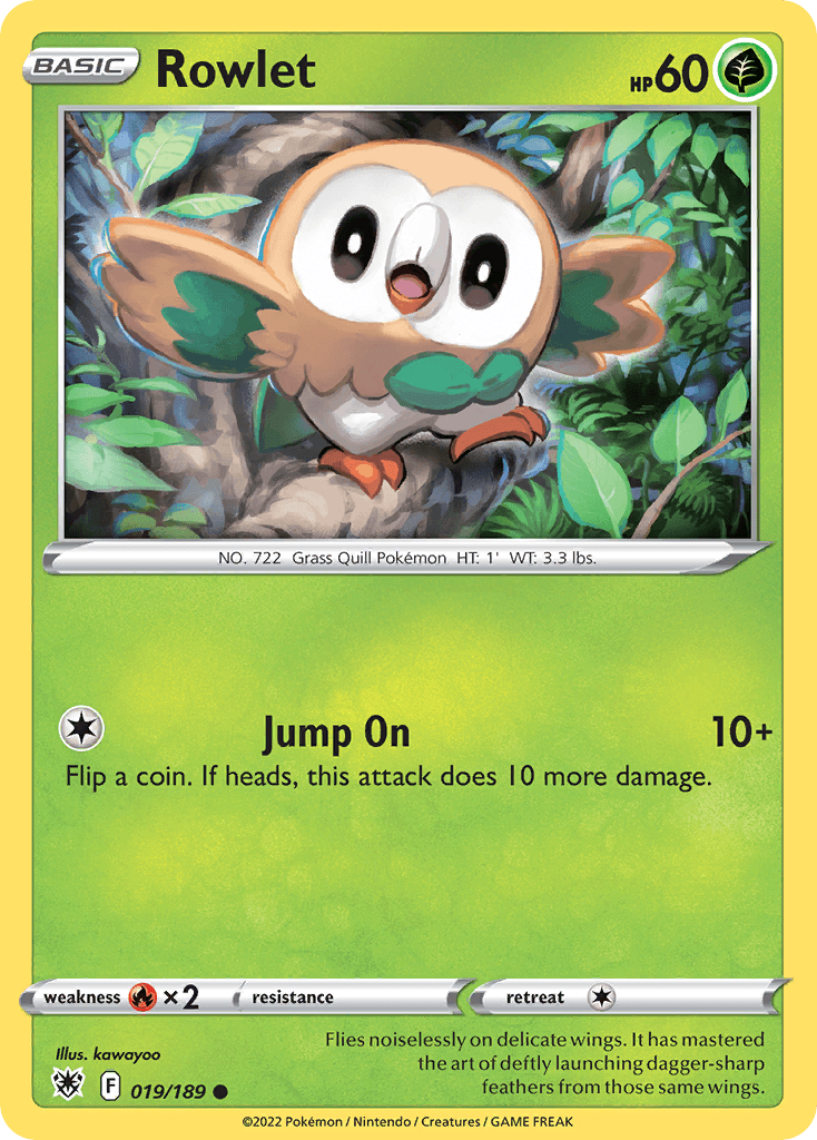 Rowlet 19/189