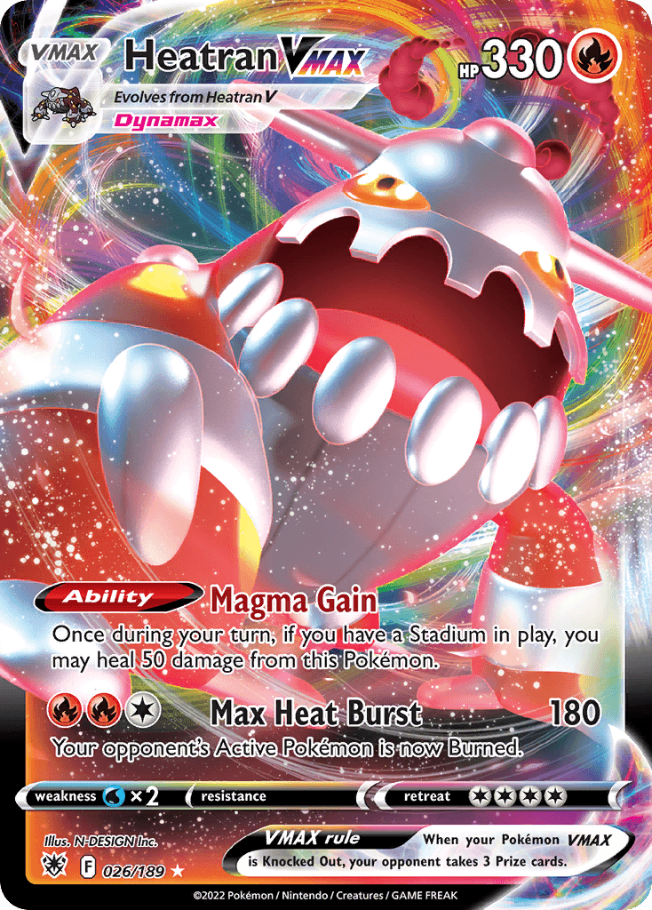 Heatran VMAX 26/189