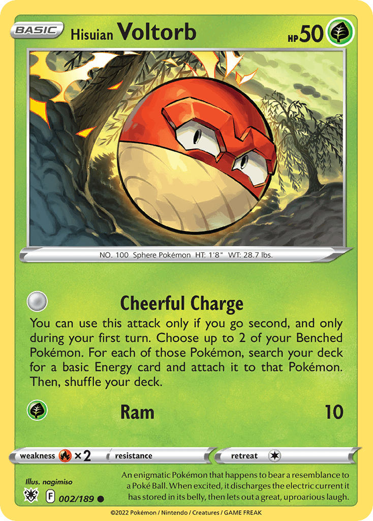Hisuian Voltorb 2/189