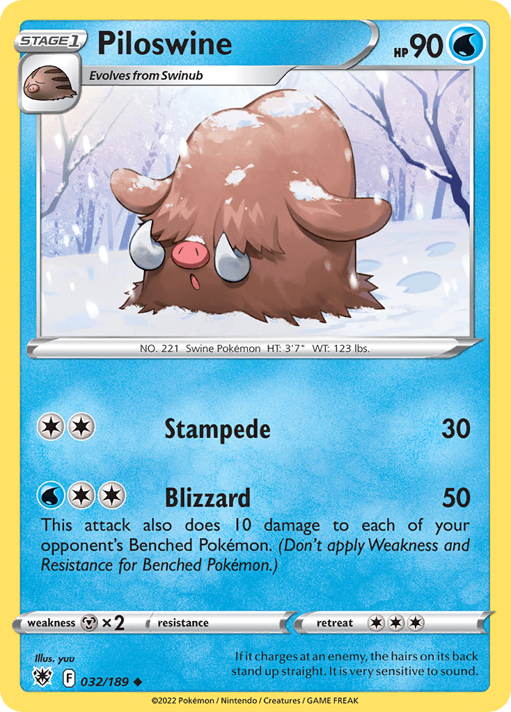 Piloswine 32/189