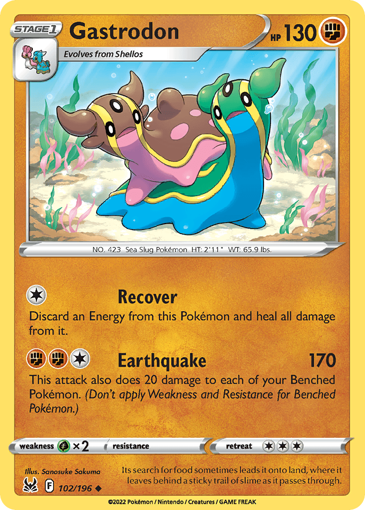 Gastrodon 102/196