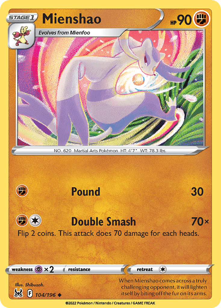 Mienshao 104/196