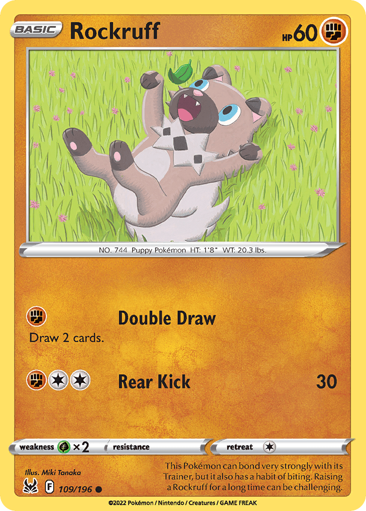 Rockruff 109/196