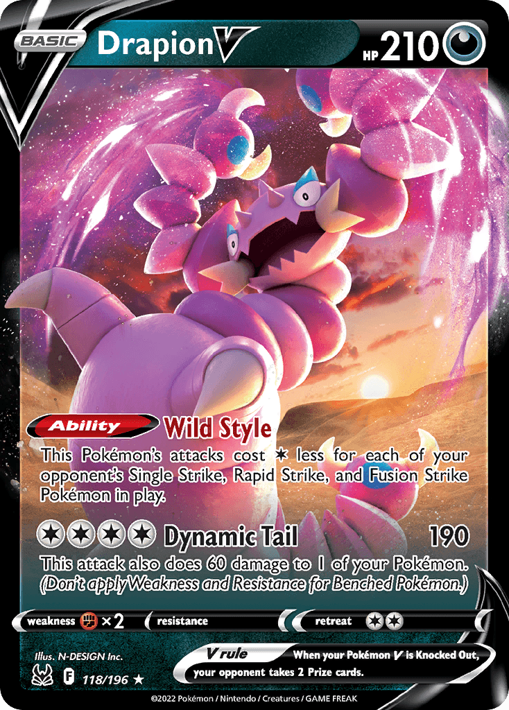 Drapion V 118/196