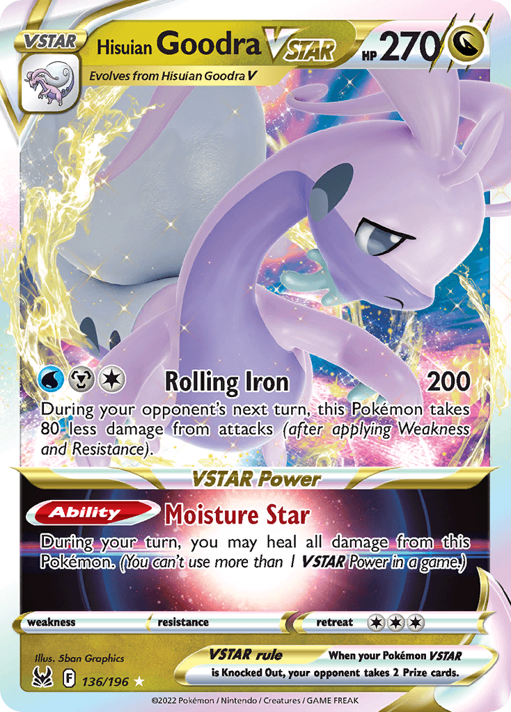 Hisuian Goodra VSTAR 136/196