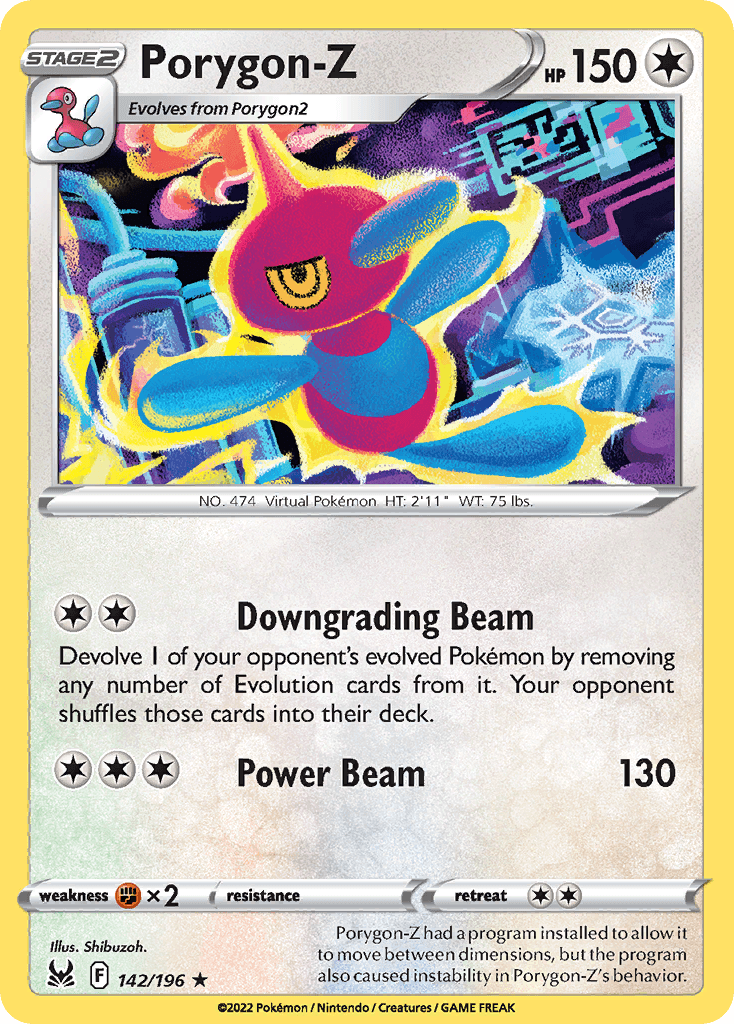 Porygon-Z 142/196
