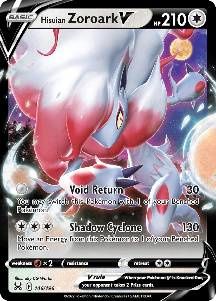 Hisuian Zoroark V 146/196