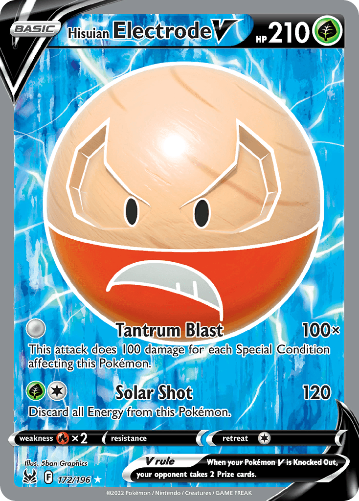 Hisuian Electrode V 172/196