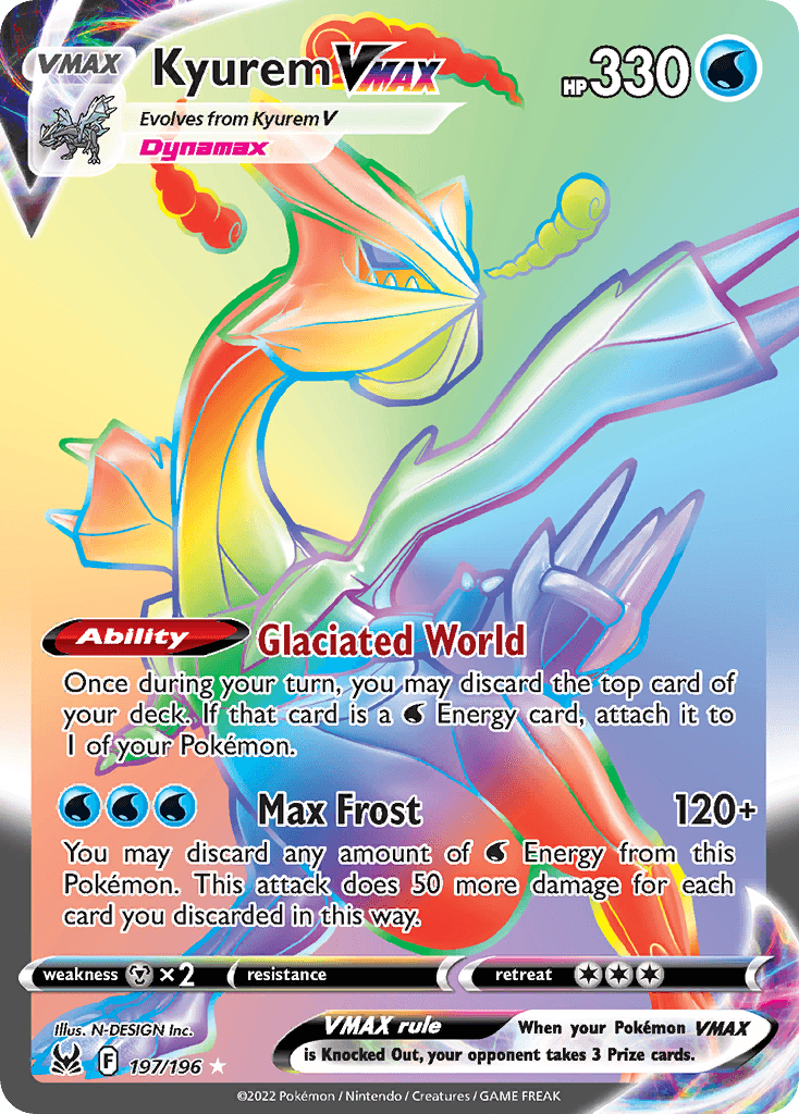 Kyurem VMAX 197/196