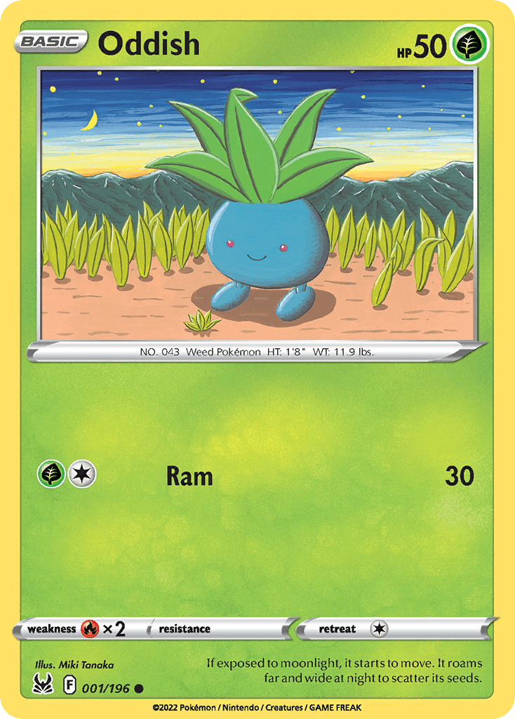 Oddish 1/196