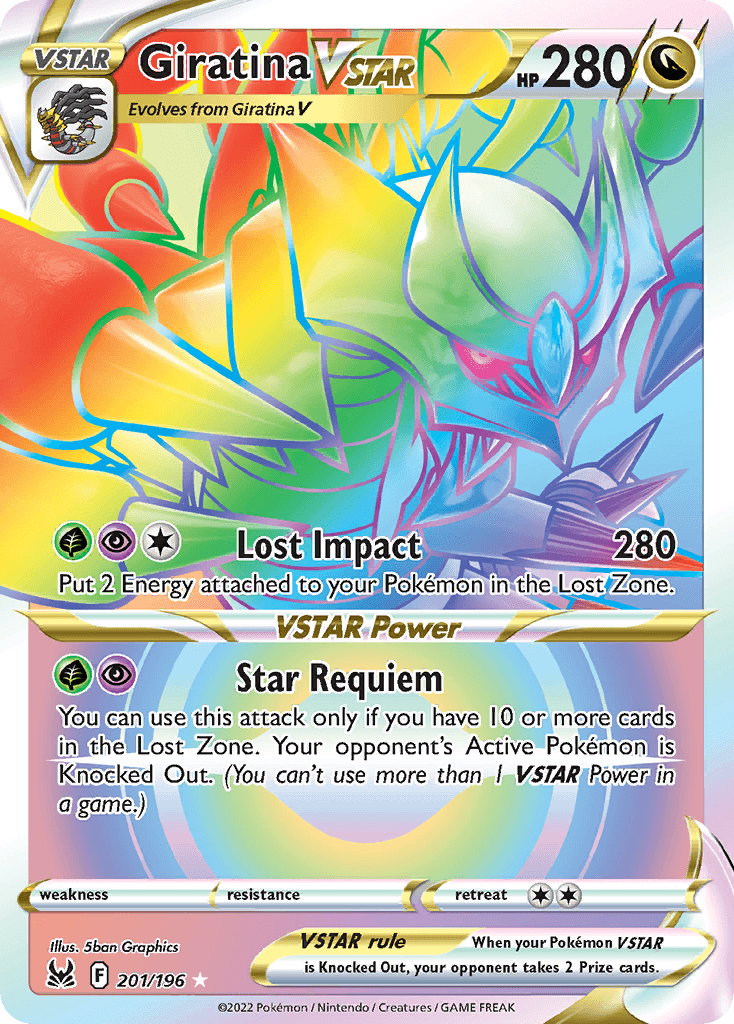 Giratina VSTAR 201/196