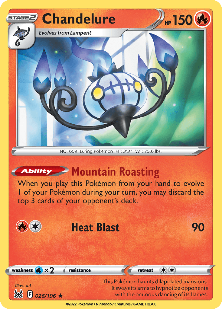 Chandelure 26/196