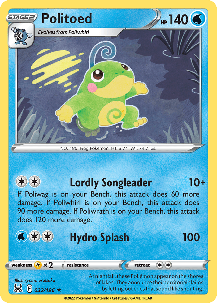 Politoed 32/196