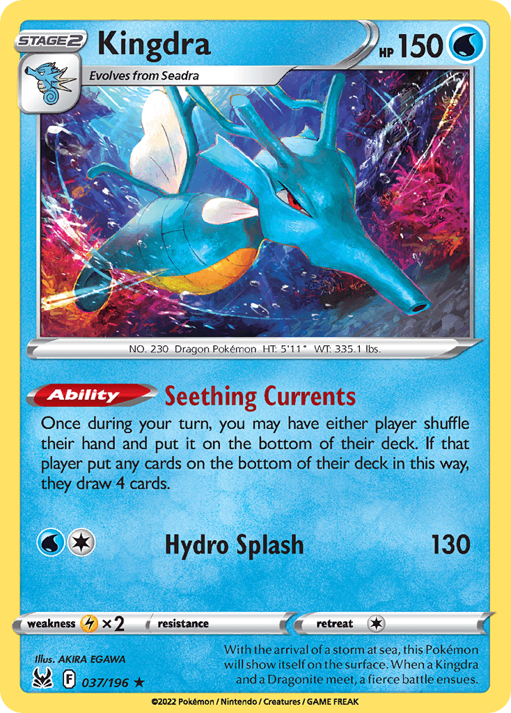 Kingdra 37/196