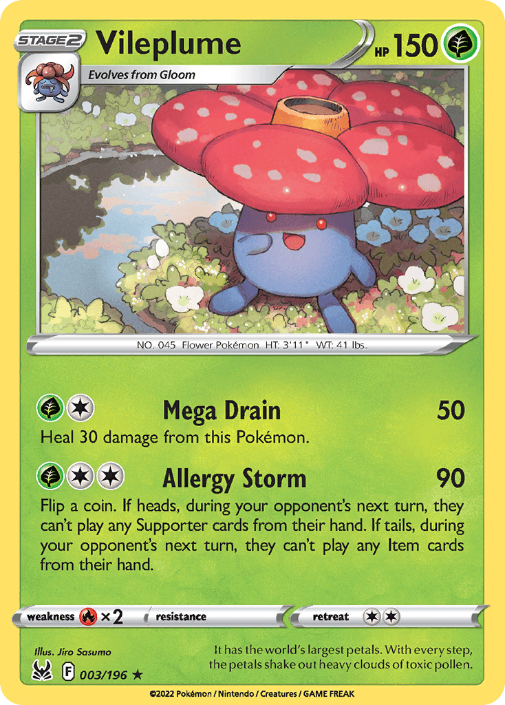 Vileplume 3/196