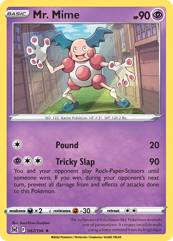 Mr. Mime 67/196