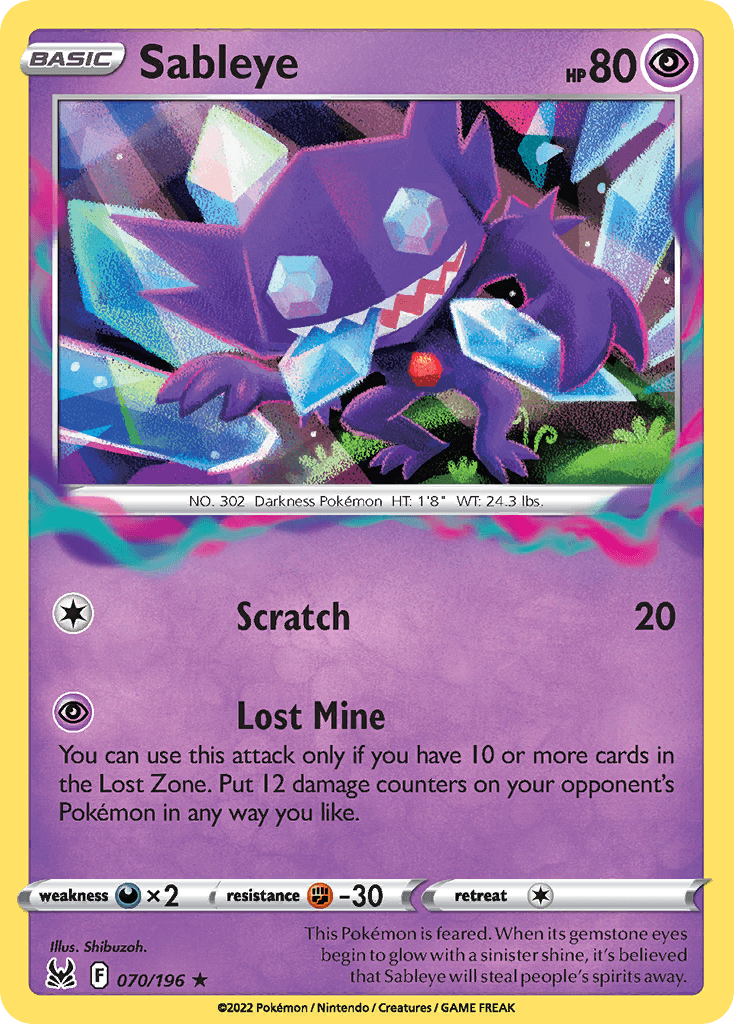 Sableye 70/196