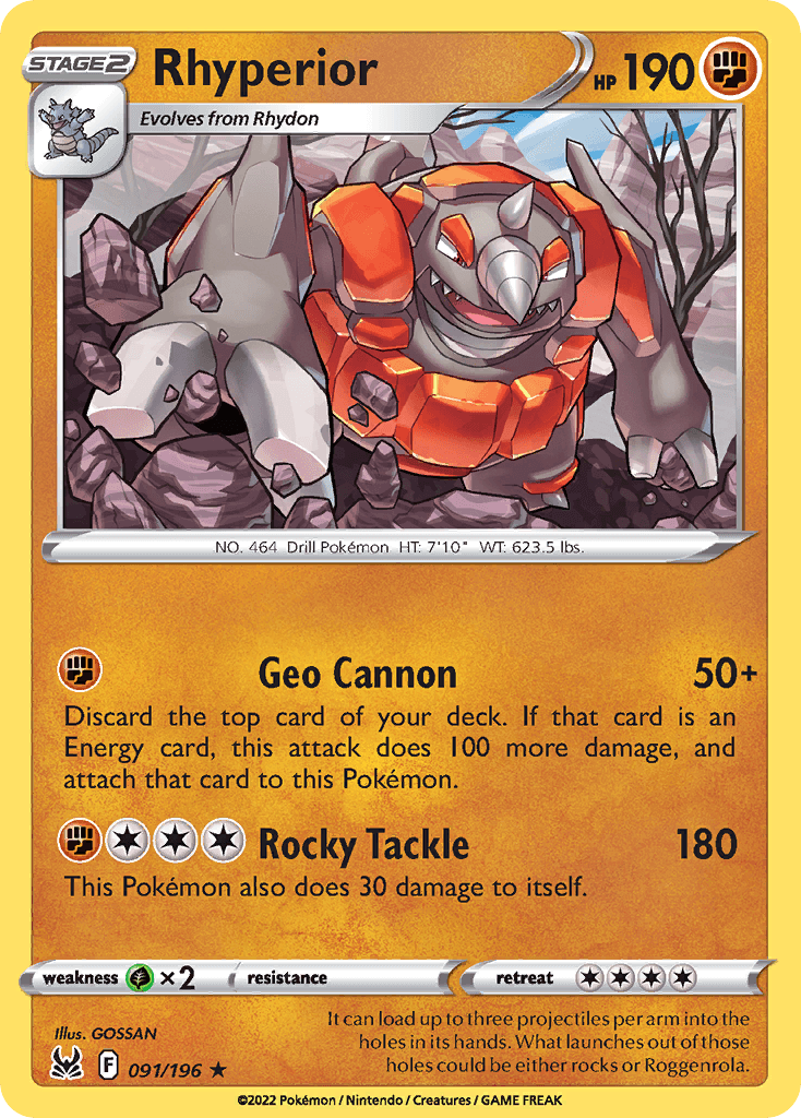 Rhyperior 91/196