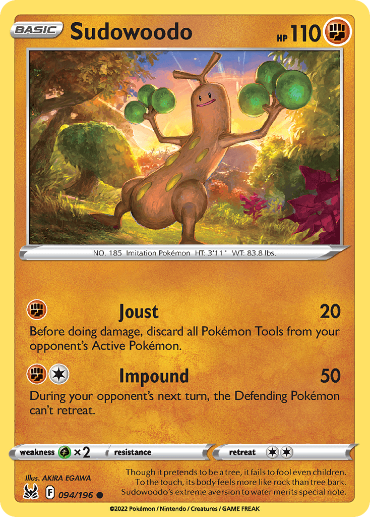 Sudowoodo 94/196