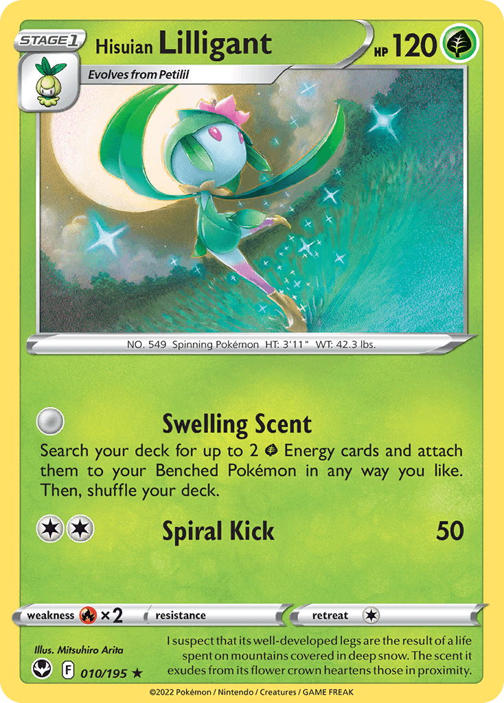 Hisuian Lilligant 10/195
