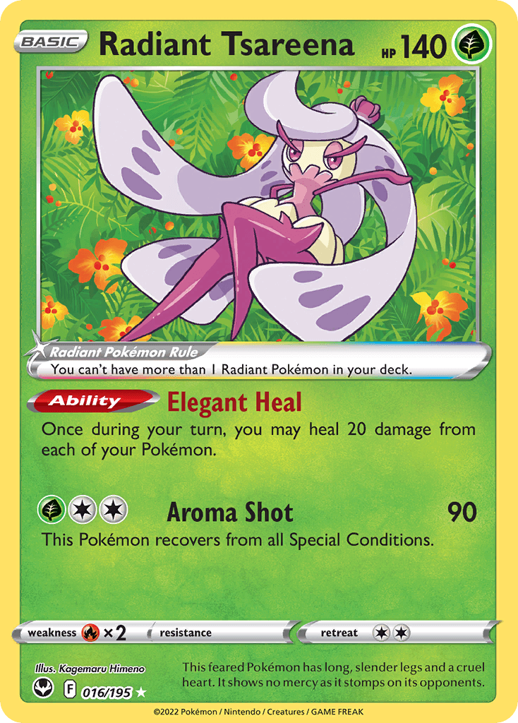 Radiant Tsareena 16/195