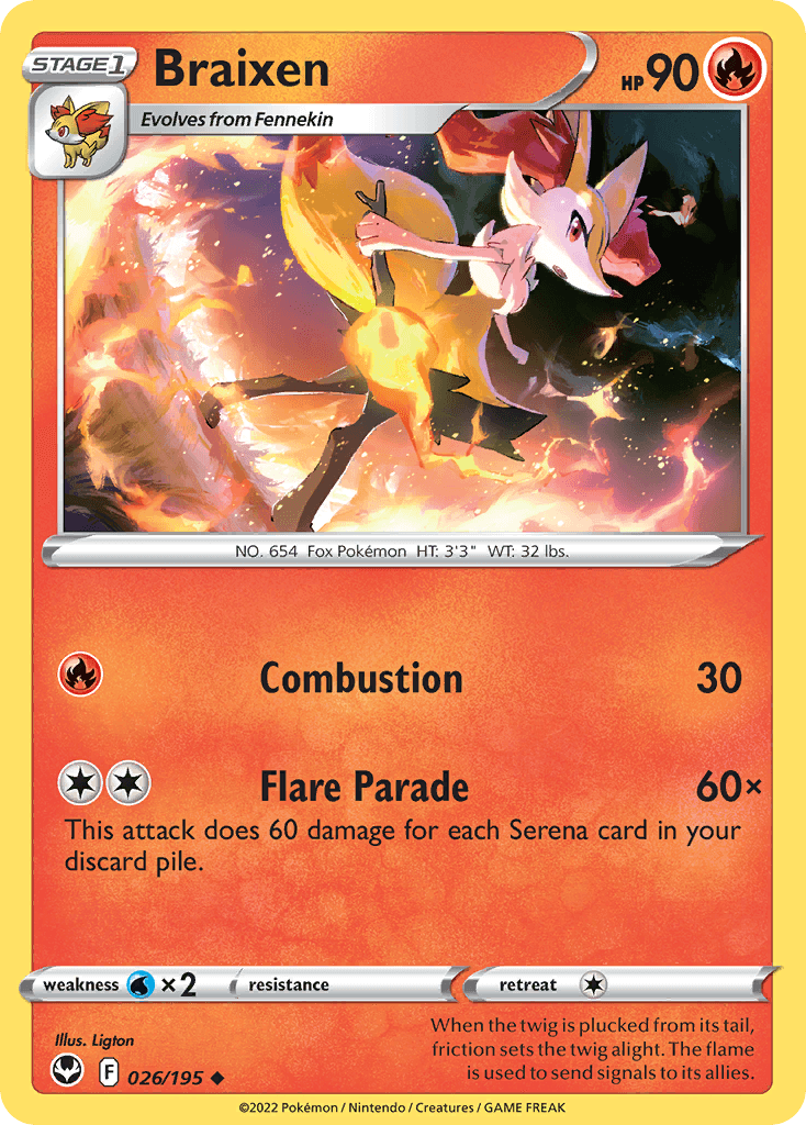 Braixen 26/195