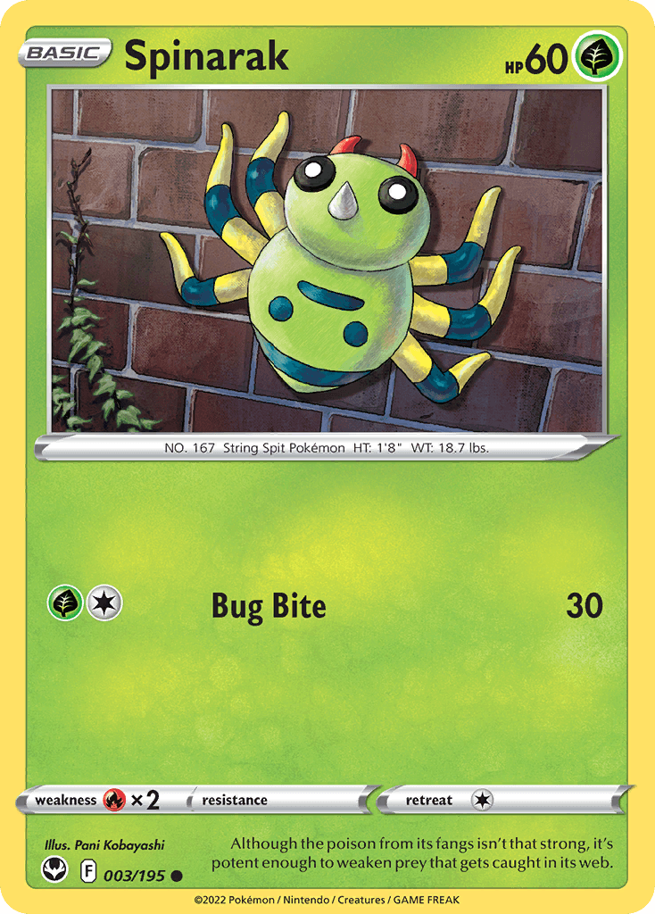 Spinarak 3/195
