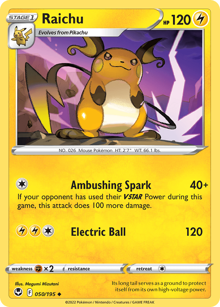 Raichu 50/195