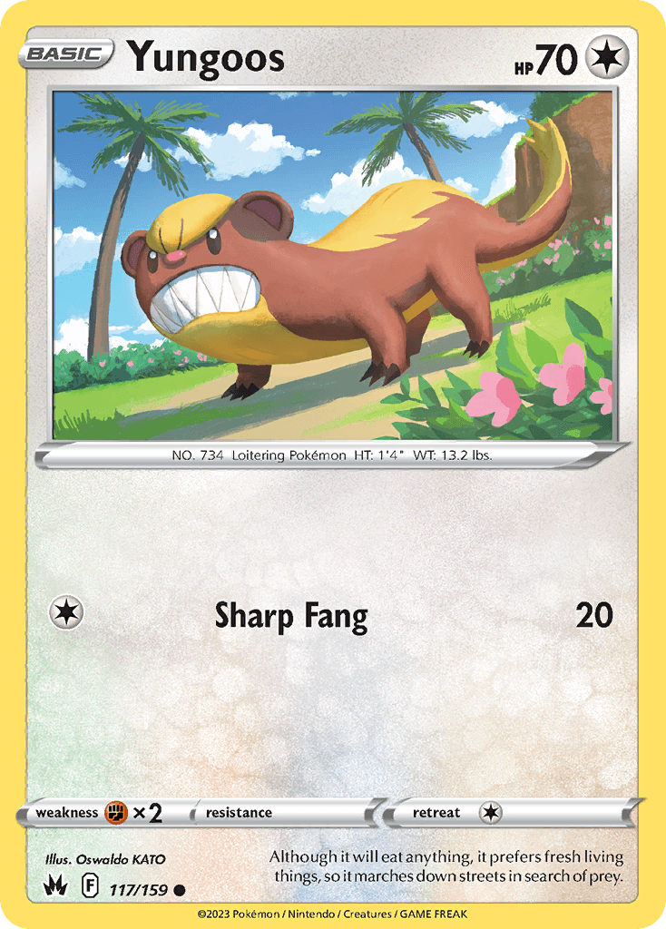 Yungoos 117/159
