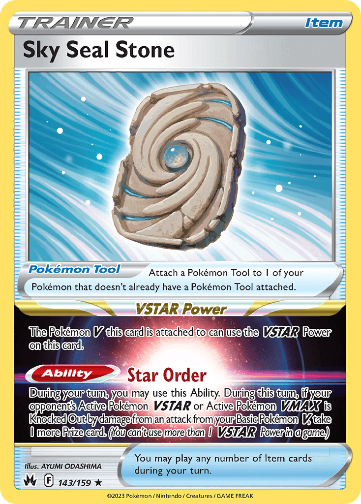 Sky Seal Stone 143/159
