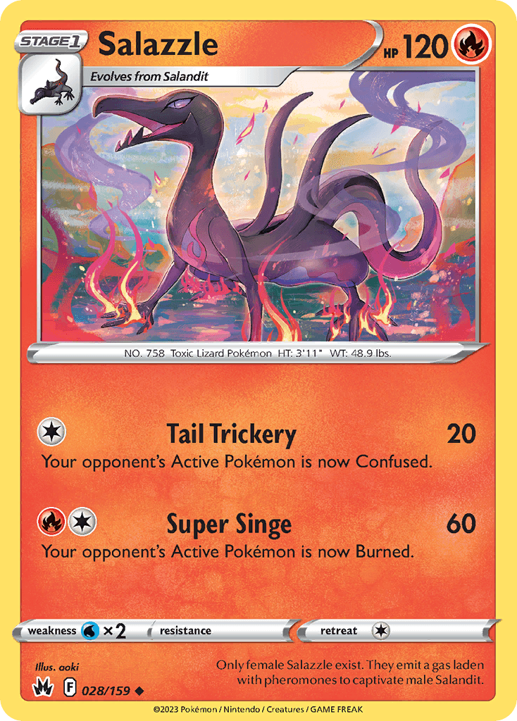 Salazzle 28/159