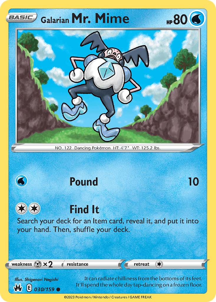 Galarian Mr. Mime 30/159