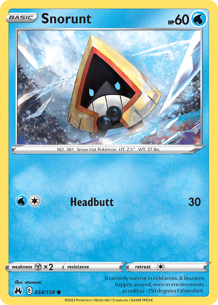 Snorunt 34/159