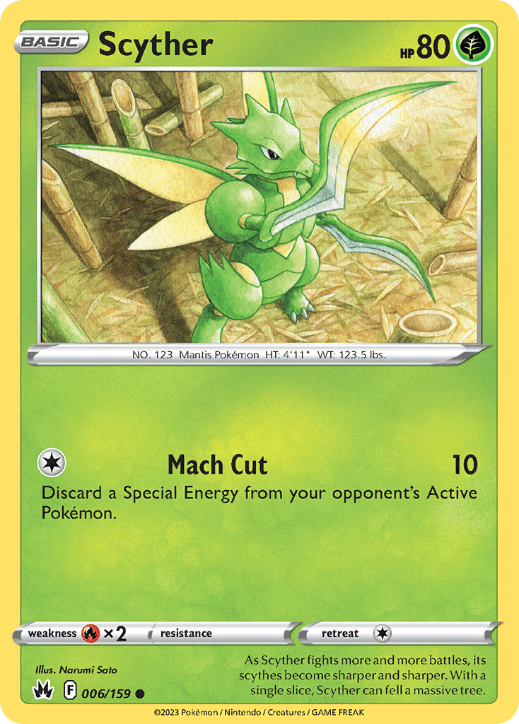Scyther 6/159