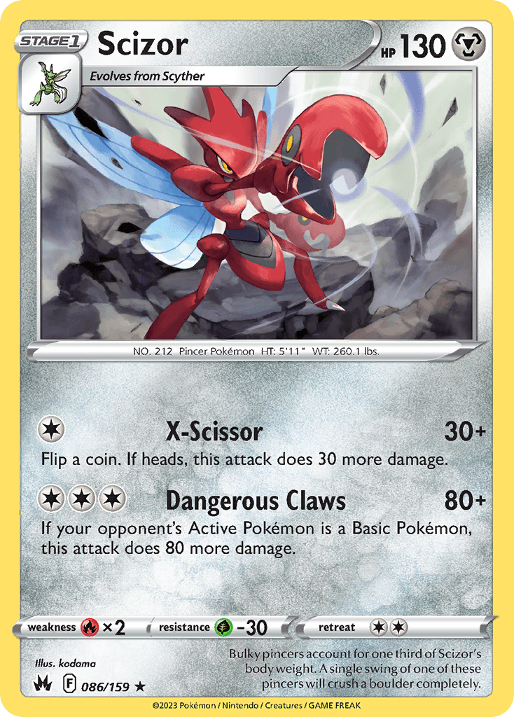 Scizor 86/159