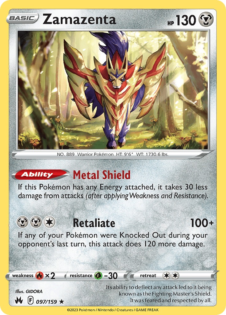 Zamazenta 97/159