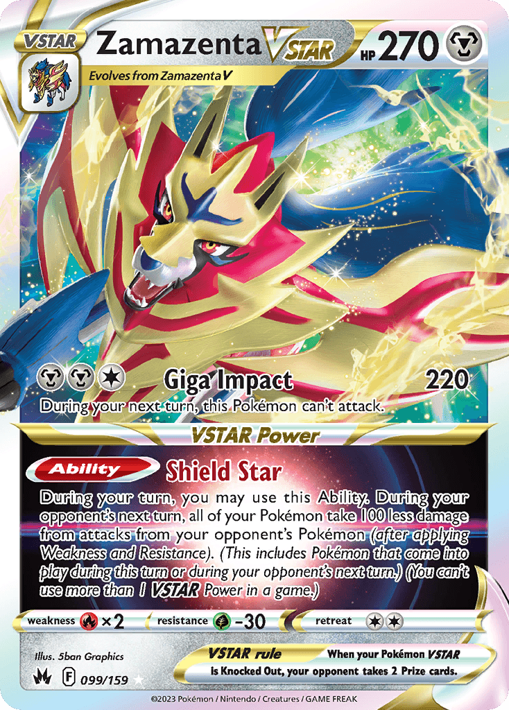 Zamazenta VSTAR 99/159