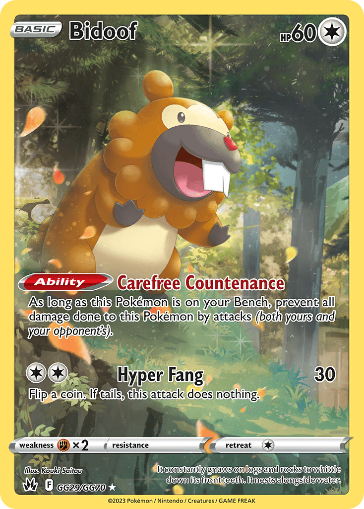 Bidoof GG29/70