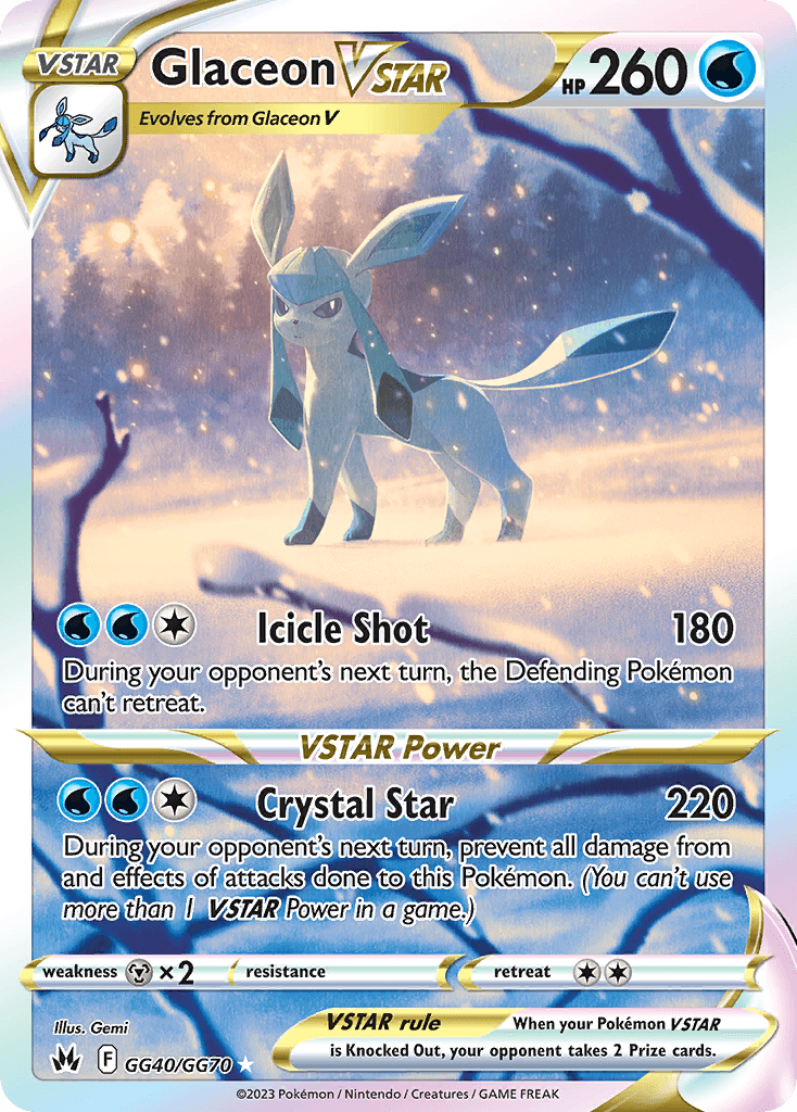 Glaceon VSTAR GG40/70