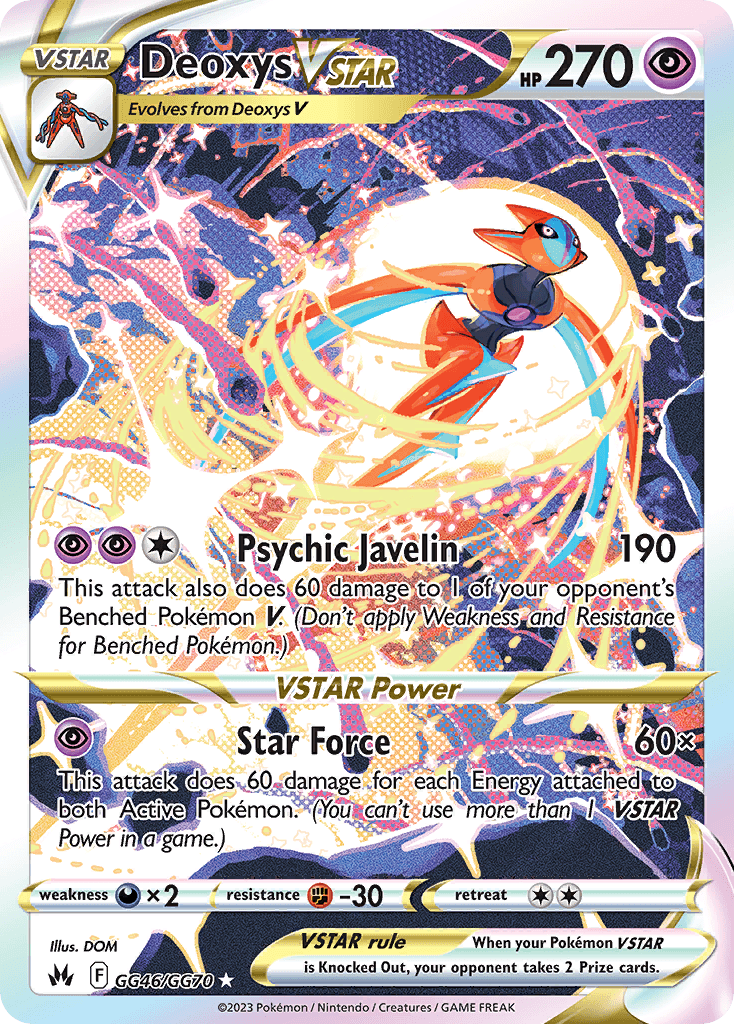 Deoxys VSTAR GG46/70